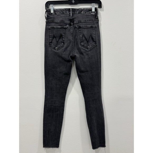 Mother Jeans Women Size 26 (26x27) The High Looker Ankle Fray Night Hawk Stretch - Picture 1 of 5